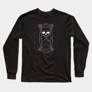 Skull Hourglass Long Sleeve T-Shirt